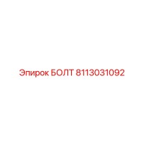 8113031092 Болт Эпирок (Epiroc)