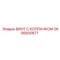 2695930871 ВИНТ С КОЛПАЧКОМ Epiroc
