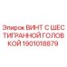 1901018879 ВИНТ С ШЕСТИГРАННОЙ ГОЛОВКОЙ Эпирок