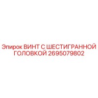 2695079802 ВИНТ С ШЕСТИГРАННОЙ ГОЛОВКОЙ Epiroc