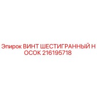216195718 ВИНТ ШЕСТИГРАННЫЙ НОСОК Epiroc