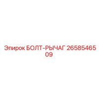 2658546509 БОЛТ-РЫЧАГ Epiroc