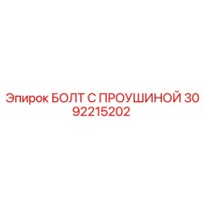 3092215202 БОЛТ С ПРОУШИНОЙ Epiroc