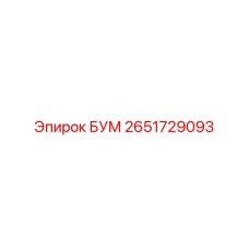 2651729093 БУМ Эпирок
