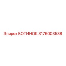 Фото оригинального БОТИНОК Epiroc артикул 3176003538