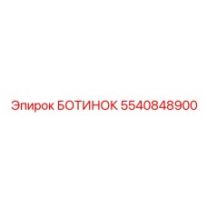 5540848900 БОТИНОК Epiroc