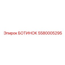 5580005295 БОТИНОК Epiroc