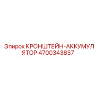 4700343837 Кронштейн-аккумулятор Epiroc