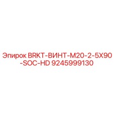 9245999130 BRKT-ВИНТ-M20-2-5X90-SOC-HD Epiroc