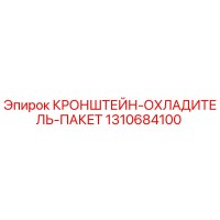 1310684100 КРОНШТЕЙН-ОХЛАДИТЕЛЬ-ПАКЕТ от Epiroc