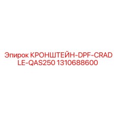 1310688600 КРОНШТЕЙН-DPF-CRADLE-QAS250 от Epiroc