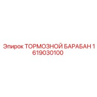 1619030100 ТОРМОЗНОЙ БАРАБАН Epiroc