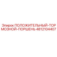 4812104407 ПОЛОЖИТЕЛЬНЫЙ-ТОРМОЗНОЙ-ПОРШЕНЬ Epiroc