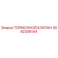 3092208144 ТОРМОЗНОЙ КЛАПАН Epiroc