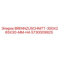5730009925 BRENNZUSCHNITT-350X265X30-MM-HA Epiroc