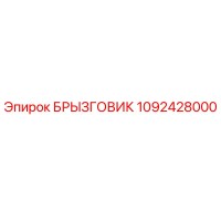 1092428000 БРЫЗГОВИК Epiroc