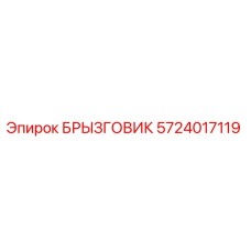 5724017119 БРЫЗГОВИК Epiroc