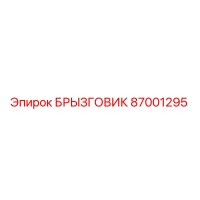 87001295 БРЫЗГОВИК Epiroc