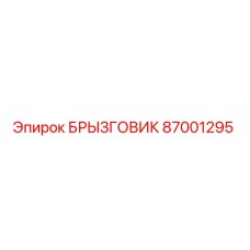 87001295 БРЫЗГОВИК Epiroc