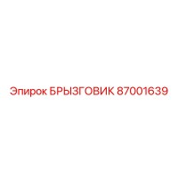 87001639 БРЫЗГОВИК Epiroc