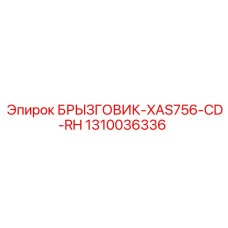 1310036336 БРЫЗГОВИК-XAS756-CD-RH Epiroc