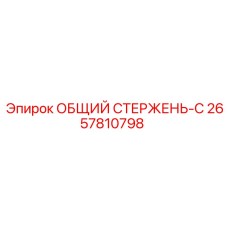 Стержень ОБЩИЙ СТЕРЖЕНЬ-C арт. 2657810798 производства Epiroc