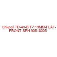 90516005 TD-40-BIT-110MM-FLAT-FRONT-SPH - Epiroc