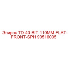 90516005 TD-40-BIT-110MM-FLAT-FRONT-SPH - Epiroc