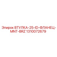 1310072679 ВТУЛКА-25-ID-ФЛАНЕЦ-MNT-BRZ Epiroc
