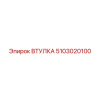 5103020100 ВТУЛКА Эпирок