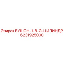 6231925000 БУШОН-1-8-G-ЦИЛИНДР Epiroc