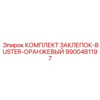 9900481197 КОМПЛЕКТ ЗАКЛЕПОК-BUSTER-ОРАНЖЕВЫЙ Epiroc