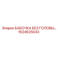 1624625043 БАБОЧКА БЕЗ ГОЛОВЫ Epiroc