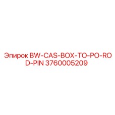 3760005209 BW-CAS-BOX-TO-PO-ROD-PIN Epiroc