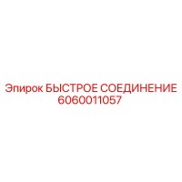 6060011057 БЫСТРОЕ СОЕДИНЕНИЕ Epiroc