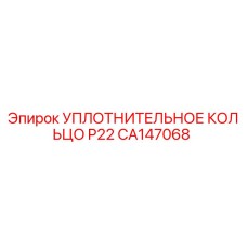 CA147068 УПЛОТНИТЕЛЬНОЕ КОЛЬЦО P22 Epiroc