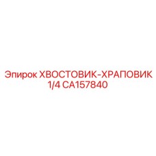 CA157840 ХВОСТОВИК-ХРАПОВИК 1/4 Epiroc