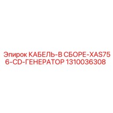 1310036308 КАБЕЛЬ-В СБОРЕ-XAS756-CD-ГЕНЕРАТОР Epiroc