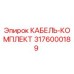 3176000189 КАБЕЛЬ-КОМПЛЕКТ Epiroc