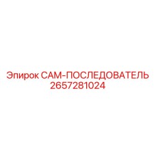 2657281024 CAM-ПОСЛЕДОВАТЕЛЬ Epiroc