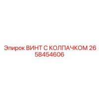 2658454606 ВИНТ С КОЛПАЧКОМ Epiroc