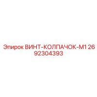 2692304393 ВИНТ-КОЛПАЧОК-M1 Epiroc