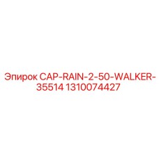 1310074427 CAP-RAIN-2-50-WALKER-35514 Epiroc