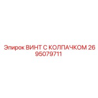 2695079711 ВИНТ С КОЛПАЧКОМ Epiroc