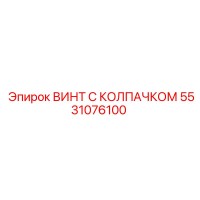 5531076100 ВИНТ С КОЛПАЧКОМ (Epiroc)