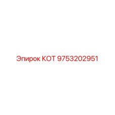 9753202951 КОТ Epiroc