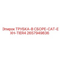 2657949836 ТРУБКА-В СБОРЕ-CAT-EXH-TIER4 Epiroc