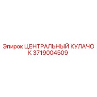 3719004509 ЦЕНТРАЛЬНЫЙ КУЛАЧОК Epiroc