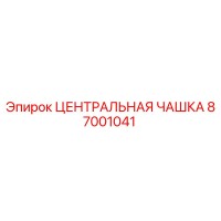 87001041 ЦЕНТРАЛЬНАЯ ЧАШКА Epiroc