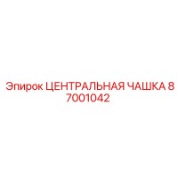 87001042 ЦЕНТРАЛЬНАЯ ЧАШКА Epiroc
